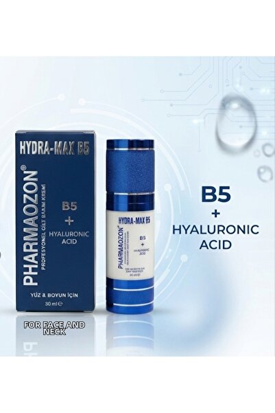 PHARMAOZON كريم الترطيب المكثف بحمض الهيالورونيك Hydramax-b5 مع فيتامين B5 30 مل