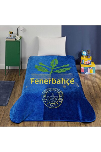 Taç Licensed Fenerbahçe Bonito Logo Single Blanket