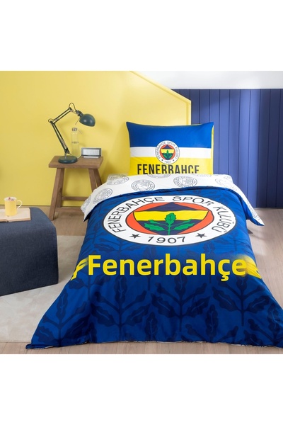 Taç Licensed Fenerbahçe Bonito Single Cotton Bedding Set