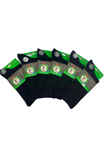 Dündar STD 6'lı Paket Bambo Lastiksiz Dikişsiz Çorap Erkek Klasik