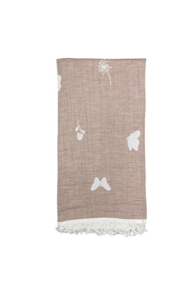 Biorganic بطانية موسلين بملمس الفراشة - 90x90 سم 64739