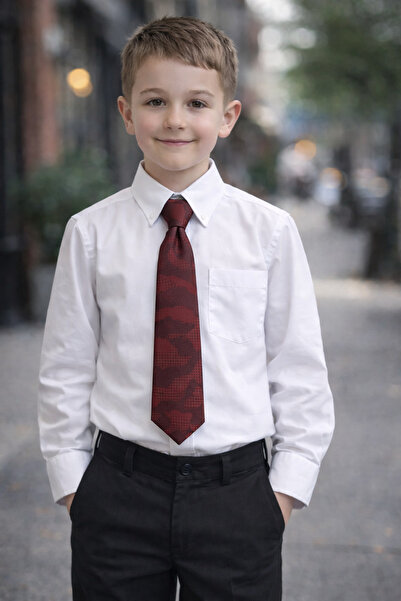 Louis Kids Premium Collection Patterned Children's Tie