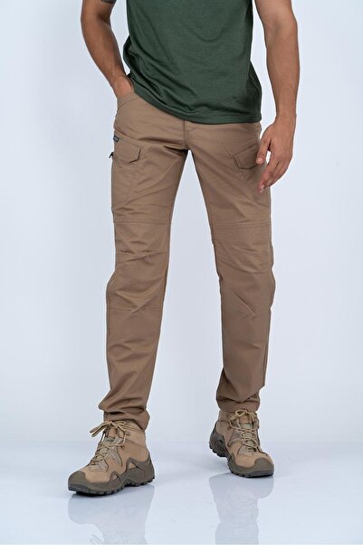 Combat Tactical بنطلون Ripstop التكتيكي 501 - بنطلون شحن خارجي متعدد الجيوب