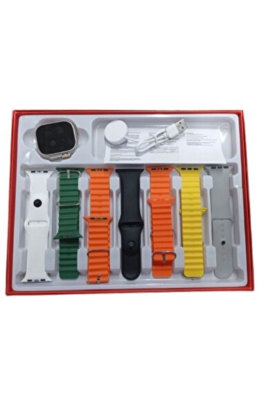 OEM Smartwatch Ultra – Pachet Complet cu 7 Curele Interșchimbabile, Ecran Mare HD și Funcții Avansate