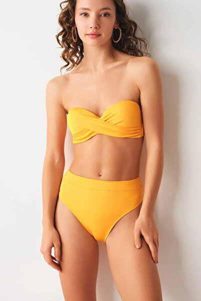 Pierre Cardin One Piece Top - Knot Detail Double Padding Strapless Bikini Top