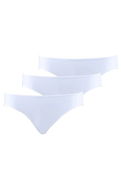 Blackspade Γυναικεία Slip Panties 3 Pack Essential 1574 - Λευκό