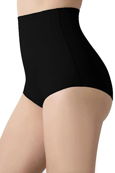 Dorelux Corset negru pentru femei cu talie înaltă tăiat cu laser