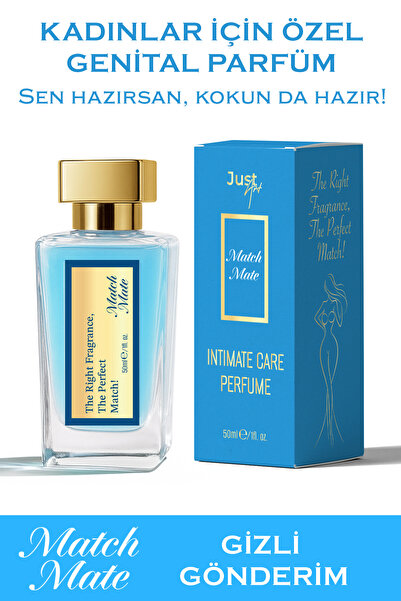 Just Art Match Mate Kadın Dış İntim Genital Bölge Parfümü 50ml Koku Giderici