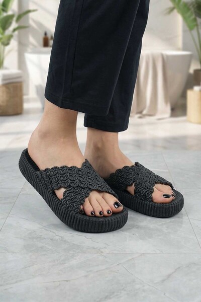 GEZER Papuci de casă de vară pentru femei, potriviti pentru podea umedă