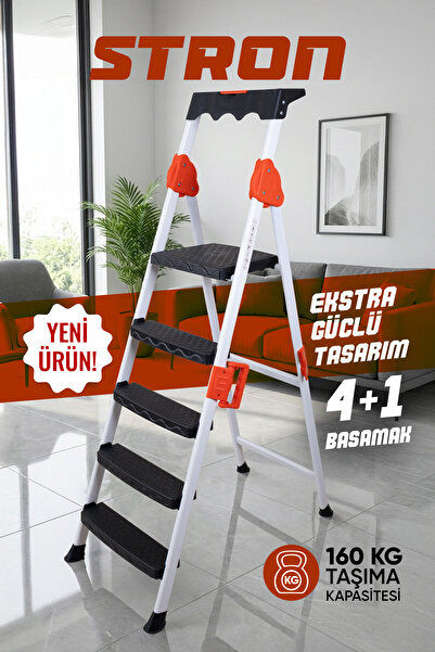 Fiesta Stron 4+1 EXTRA GÜÇLÜ ÖZEL TASARIM Geniş Basamaklı Merdiven
