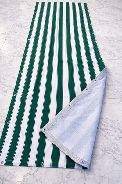 Branda Noktası Balcony Tarpaulin with Eyelet Capsules in Custom Sizes, 300 Gr...