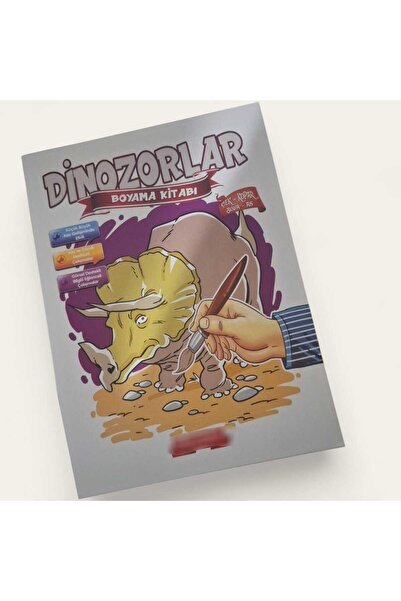 mutluanılarpartievi Dinozorlu boyama kitabı