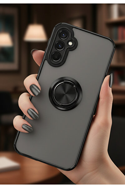Hatreds Samsung Galaxy A36 İçin Kamera Korumalı Yüzüklü Kılıf - Leke Tutmaz M...