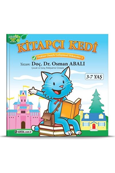 Adeda Yayınları Kitapçı Kedi - Doktor Onaylı Gelişimsel Hikayeler 1 - Osman A...