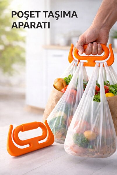 Tanemce 1 Adet Çok Amaçlı Market Pazar Poşet Taşıma Aparatı Poşet Tutucu Taşı...
