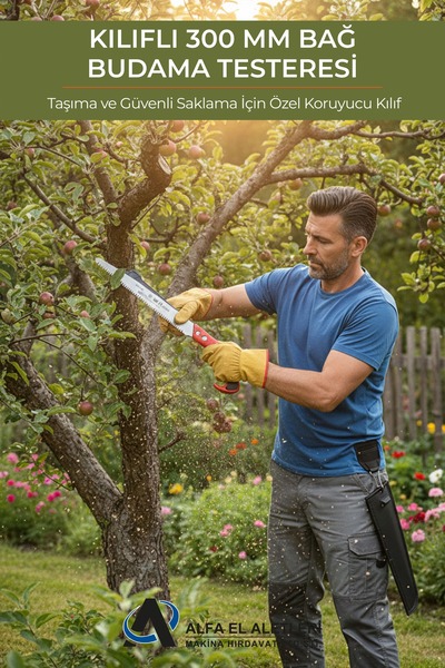 YUSUF Kılıflı 300 mm Bağ Budama Testeresi