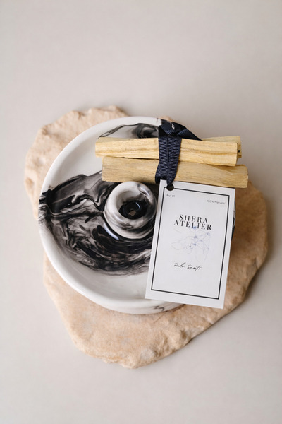 SHERA ATELİER İSTANBUL SERAMİK TÜTSÜLÜK & PALO SANTO SETİ