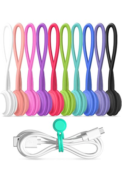 Hdg Çok amaçlı Manyetik Mıknatıslı Kablo Düzenleyici Buzdolabı Notluk Kitap a...