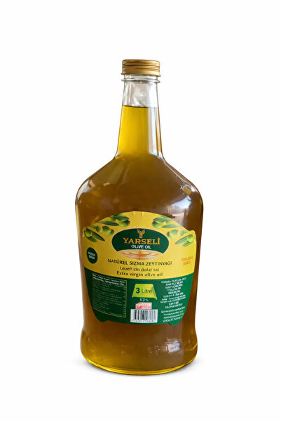 YARSELİ OLİVE OİL NATUREL SIZMA ZEYTİNYAĞI 3 LT