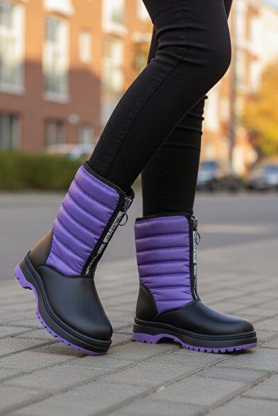 PATİK BEBE KIZ ÇOCUK KALIN TABANLI FERMUARLI KAR BOTU