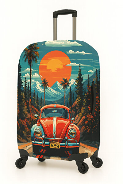 Trink Çanta Husă pentru valiză și husă pentru bagaje din material textil (0-Ww3)