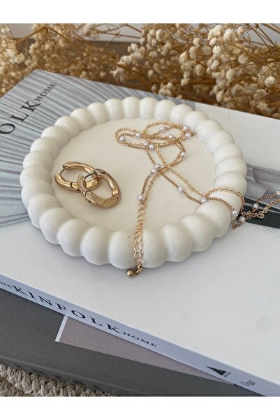 Özalp Decor Bubble Pinterest Model Bardak Fincan Tabağı ,Mum ,Takı Dekoru- 14 cm