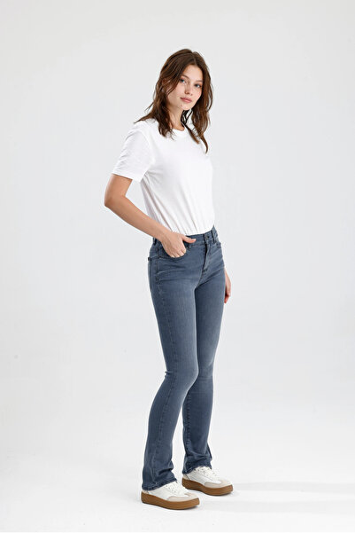 Seven7Original Özel Seri Açık Indigo Denim Monica24 Yumuşak Doğal His Veren K...