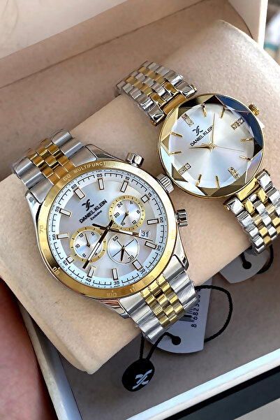 Daniel Klein Sevgili Çift Erkek Kadın Kol Saati 24 Ay Garantili Paslanmaz Çel...