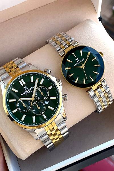 Daniel Klein Sevgili Çift Erkek Kadın Kol Saati 24 Ay Garantili Paslanmaz Çel...