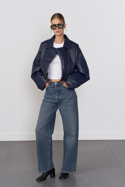 Beyyoglu Rugan Biker Ceket