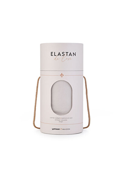 Yatsan Еластан De Luxe Натяжний простирадло та наволочка на подушку, комплект...