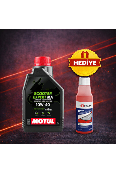 Motul Scooter Expert 10W-40 MA 4T Motosiklet Motor Yağı 1 Lt