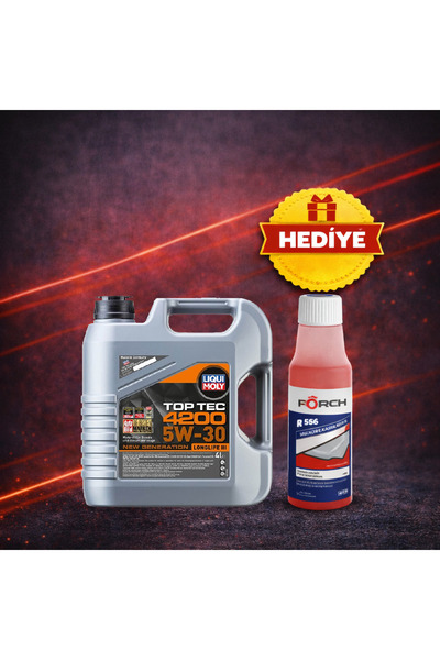 Liqui Moly 5w30 Motor Yağı Tam Sentetik Top Tec 4200 4 Lt (3715)