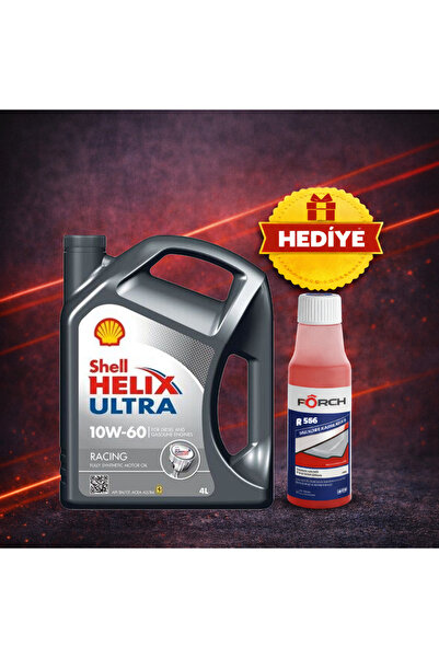SHELL Helix Ultra Racing 10W-60 4 Lt Motor Yağı