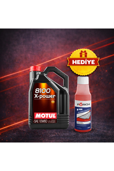 Motul 8100 X-Power 10W-60 5 Lt Motor Yağı