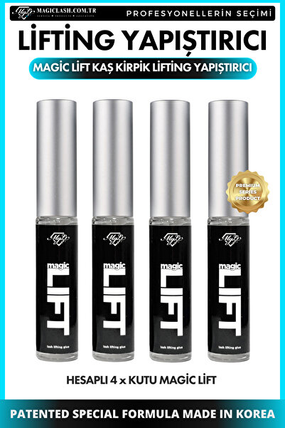 Magic Lash 4 Kutu Güçlü Kaş & Kirpik Lifting Yapıştırıcı Magic Lift
