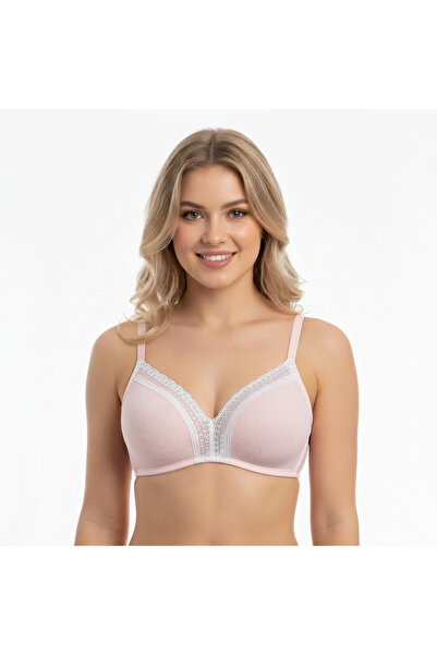 BONBON Women's Underwire-Free Jacquard Soft Bra Bb2103