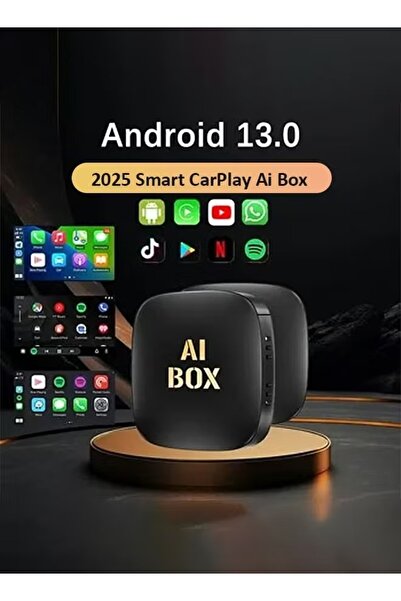 Makrystorm محول كار بلاي لاسلكي، كار بلاي سلكي من نتفليكس إلى دونجل لاسلكي، صندوق ذكاء اصطناعي لاسلكي 2 في 1 بسعة 2 جيجابايت + 32 جيجابايت