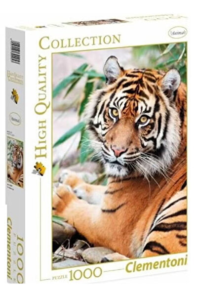 CLEMENTONI 1000-Piece Puzzle Sumatran Tiger