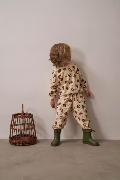 Oh La La Koala For Little Ones Детски комплект с блуза и панталон Boho Wave