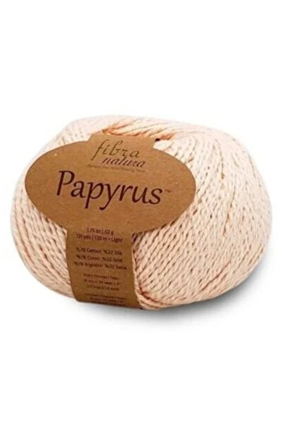 Fibra Natura خيط بابروس للحياكة اليدوية 50 جرام – أميجورومي، كارديجان صيفي وب...