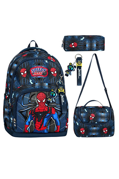 Denostore Spider İlkokul 3'lü Çanta Seti