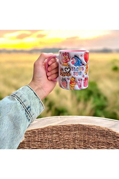 mug shop Winnie The Pooh I Love You Hediyelik Tasarım Kupa Bardak