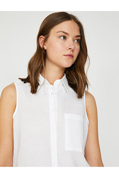 Koton Πουκάμισο με λεπτομέρεια τσέπης