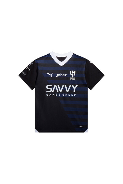 Puma Youth Boys Al Hilal Third 23/24 Replica Football Jersey Top - Black