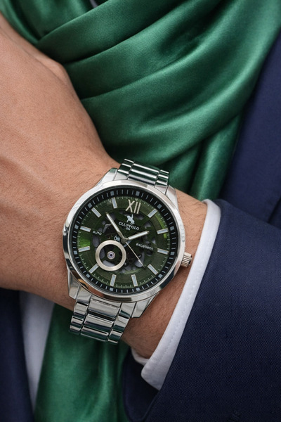 S.POLO Orijinal Erkek Kol Saati Ve Bileklik Hediyeli