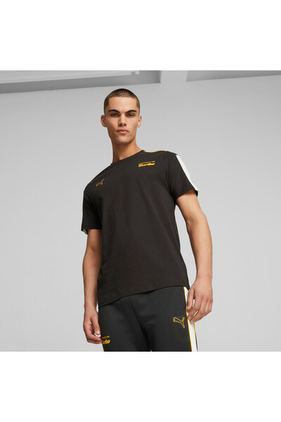 Puma تيشيرت بورش ليجاسي MT7 للرجال - أسود