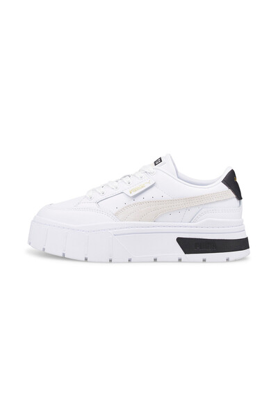 Puma Womens Mayze Stack Sneakers - White