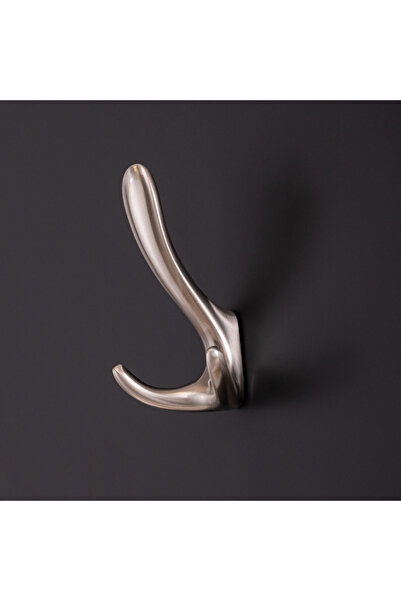 System 2045 Duvara Monte Portmanto Askılığı Saten Renk Çap 78 Mm