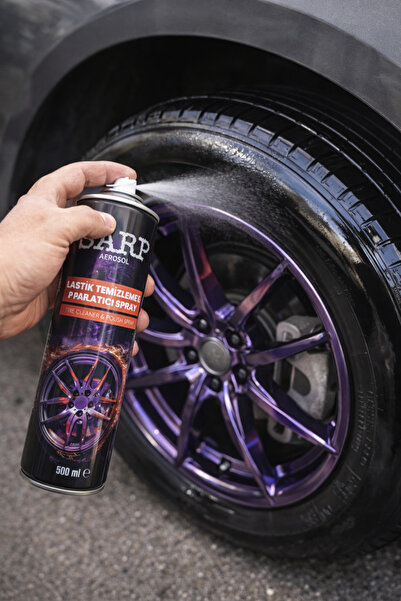Sarp Oto Otomobil Araç Araba Lastik Temizleme Ve Parlatıcı Sprey 500ml